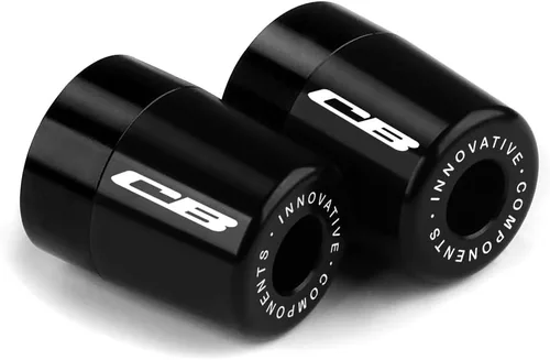Miniatura 4 de Extremos de barra de manillar, empuñaduras de mano, tapas de enchufe compatibles con Honda CB 650R/1000R/650F Manillar de motocicleta Grip End cb