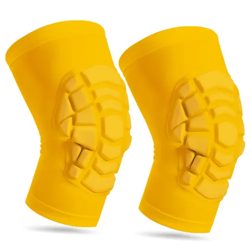 Miniatura 9 de Rodilleras de lucha libre para niños, jóvenes adultos, manga de compresión para baloncesto, voleibol, fútbol, 1 par de rodilleras cortas ((#2)