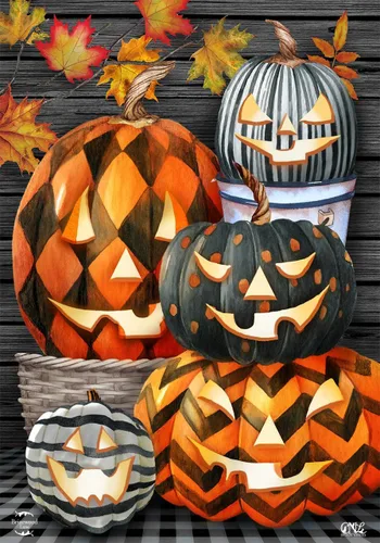 Miniatura 5 de Briarwood Lane Bandera de Halloween Haunts House