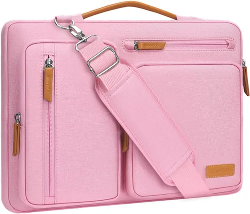 Miniatura 25 de MOSISO Bolsa de hombro protectora 360 para laptop, bolsas de computadora de 15-15.6 pulgadas compatibles con MacBook Pro de 16 pulgadas, HP, Dell