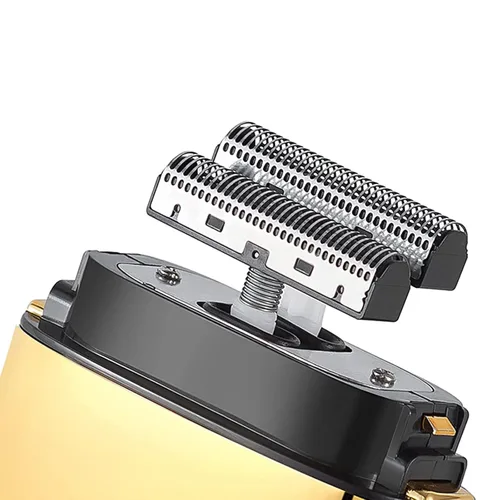 Miniatura 4 de KEMEI Cabezales de repuesto para maquinillas de afeitar eléctricas para hombre, cuchilla KEMEI Razors #KM TX1/TX3 cabeza de repuesto # Oro