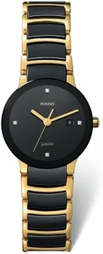 Miniatura 2 de Rado Centrix - Movimiento de cuarzo suizo para mujer, 1.102in, Negro, Contemporáneo