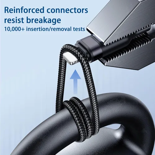 Miniatura 6 de Cable de carga múltiple 4 en 2 de 100 W para Samsung Galaxy Watch 8/7/6/5, cargador magnético para Samsung Watch y teléfono, USB C/Lightning/Micro