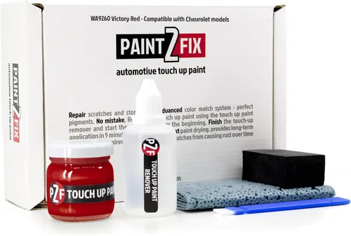 WA9260 Victory Red Kit de pintura de retoque para Chevrolet - 0.84 fl oz (0.8 fl oz)