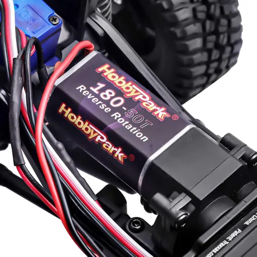 Miniatura 3 de HobbyPark Motor cepillado de alto par 180 50T con engranaje de piñón 11T para Traxxas TRX4M actualizaciones 1/18 RC Crawler Car Aceessories