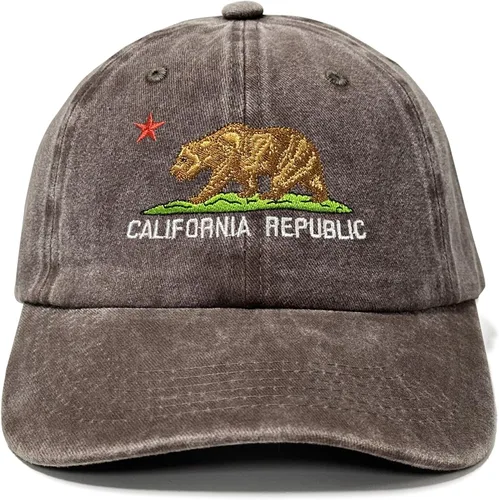 Miniatura 7 de Hepandy Sombreros bordados de California Bear