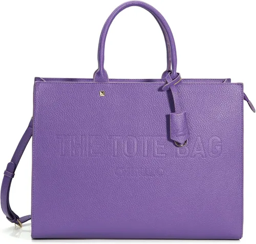 Miniatura 19 de Bolsa de mano para mujer, estilo satchel, con asa superior y correa para el hombro