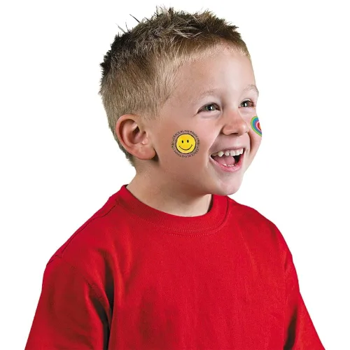 Miniatura 4 de Paquete de 120 tatuajes multicolores para adolescentes – 12.125 x 8 pulgadas (120 unidades) – Diseños variados emocionantes y únicos – Tatuajes