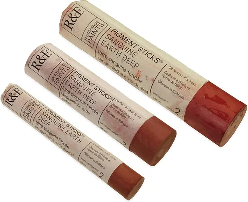 Miniatura 26 de Pinturas R&F Hechas a Mano - Palo de Pigmento al Óleo Profesional, Gris Neutro Medio, 188 ml