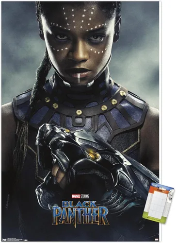 Miniatura 11 de Trends International Marvel Cinematic Universe - Póster de pared de una hoja de Shuri, Black Panther, 22.375 x 34 pulgadas, versión enmarcada
