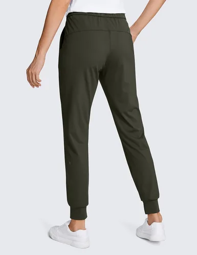 Miniatura 2 de CRZ YOGA - Pantalones deportivos elásticos de 4 vías para mujer de 27 pulgadas, pantalones deportivos para correr, viajes, descanso, pantalones
