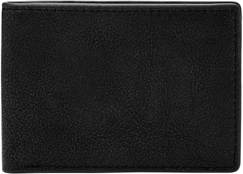 Miniatura 13 de Fossil Billetera de cuero delgada minimalista plegable con bolsillo frontal para hombres