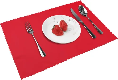 Miniatura 17 de Rectangular Placemats Set of 4, Heat Resistant Arizona Flag Printed Kitchen Dining Table Mats