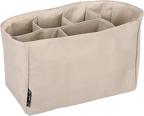 Comicfs Organizador de inserción de bolsa de pañales para bebé (Dimensiones: 12 X 6.4 X 8 pulgadas, caqui)