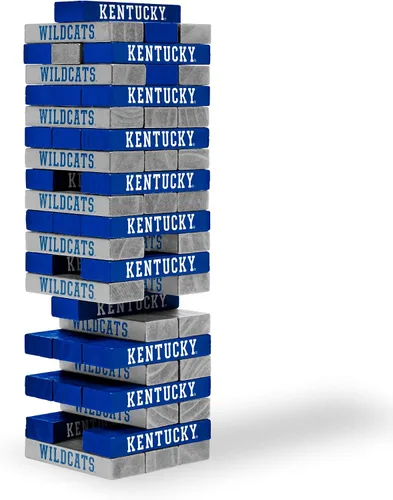 Miniatura 18 de Wild Sports NCAA Pro Football Tabletop Stackers Block Game for College Football Fan, Dorm Game, Tailgate