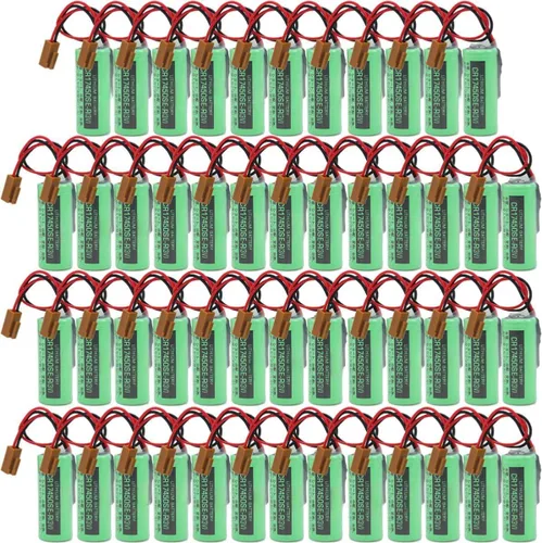 Paquete de 50 baterías de repuesto PLC de 3 V 2500 mAh para CR17450SE-R A98L-0031-0012 CR17450-17450, serie CNC FANUC