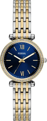 Miniatura 17 de Fossil Carlie - Reloj de cuarzo de acero inoxidable de tres manecillas para mujer