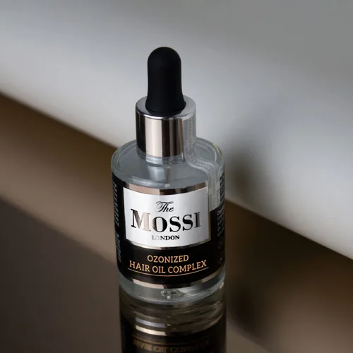 Miniatura 7 de The Mossi London Aceite de cuero cabelludo ozonizado, complejo de crecimiento capilar, aceite capilar para cuero cabelludo seco, aceite
