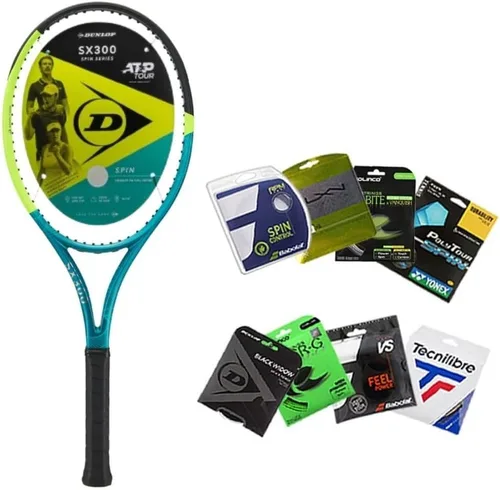 Dunlop Sports 2025 SX300 - Raqueta de tenis - Encordada con tu elección de color y tensión