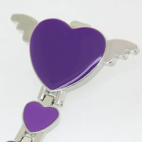 Miniatura 4 de Angel Heart Brooch Clip Nurse Watch Health Care Doctor Paramedic Medical Stainless Steel Chain Fob Watches