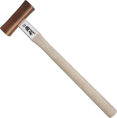 Miniatura 6 de KAKURI Martillo de cincel de 23.5 oz (670 g) Martillo profesional japonés para carpintería para cincel, plano, clavo, acero al carbono japonés