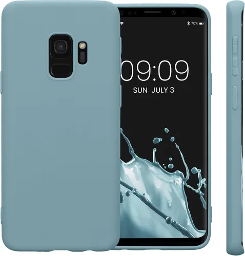 Miniatura 4 de kwmobile Funda compatible con Samsung Galaxy S9 - Funda protectora de silicona TPU suave y delgada - Arctic Night