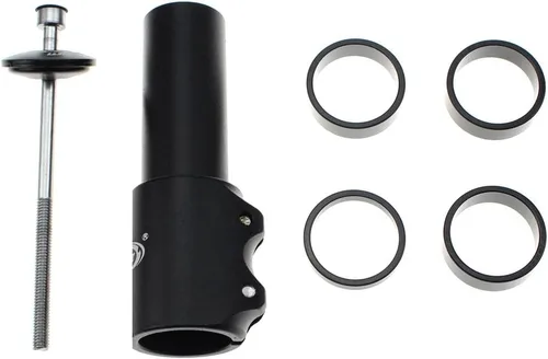 Miniatura 4 de WAKE Extensor de vástago de bicicleta para manillar de bicicleta, adaptador de cabeza para manillar de bicicleta, adecuado para bicicleta