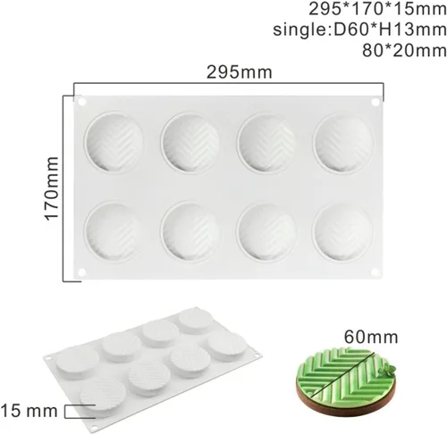 Miniatura 7 de Molde de silicona para hornear pasteles, moldes de jabón, moldes de silicona en forma de flor para molde de postre francés casero para pastelería