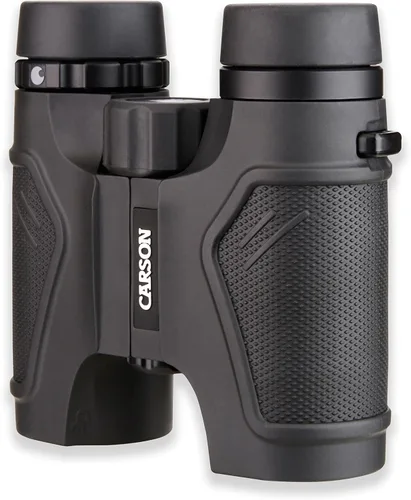 Miniatura 4 de Binoculares 3D de alta definición y a prueba de agua con vidrio de dispersión extra baja, de la marca Carson, negro High Quality Binoculars for