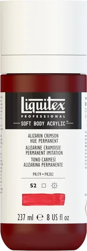 Miniatura 18 de Liquitex Professional Soft Body - Pintura acrílica, botella de 2 onzas (59 ml), blanco titanio Titanio Blanco