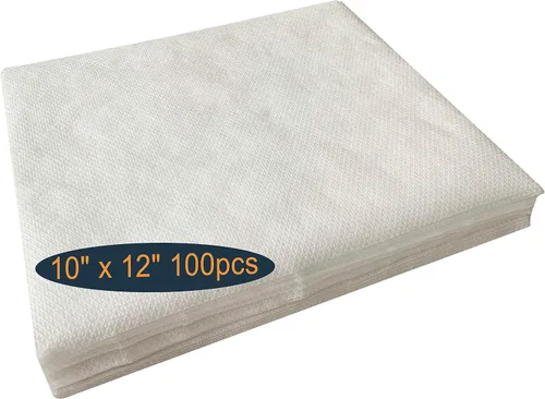 HimaPro No Show Cutaway - Rollo estabilizador de bordado, de malla invisible, peso ligero a medio, 1.8 onzas (10 x 12 pulgadas, 100 unidades) -