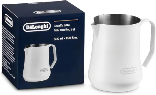 Miniatura 8 de De'Longhi Jarra espumadora de leche, acero inoxidable negro mate, 17 onzas