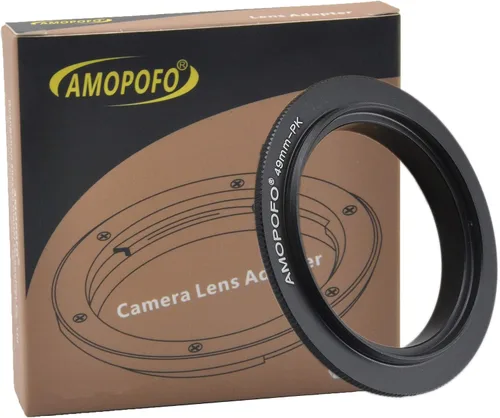 Miniatura 9 de Anillo adaptador de montaje inverso macro rosca de filtro de 1.929 in, y para cámaras DSLR Nikon D7500 D7100 D7000 D5600 D5200, D5500, D750, D810