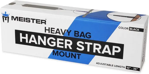 Miniatura 5 de Meister Soporte de correa para colgar bolsas pesadas para boxeo y bolsas de boxeo MMA - Negro