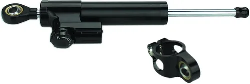 Krace CNC - Amortiguador de dirección universal para motocicleta, piezas estabilizadoras, control de seguridad invertido lineal, diferentes colores,