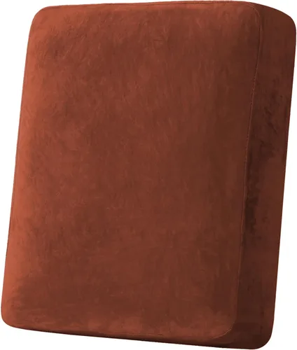 Miniatura 62 de H.VERSAILTEX - Funda de terciopelo elástica y afelpada para protección de cojines de sofá biplaza, silla o sofá, 2 piezas, tamaño grande, color gris