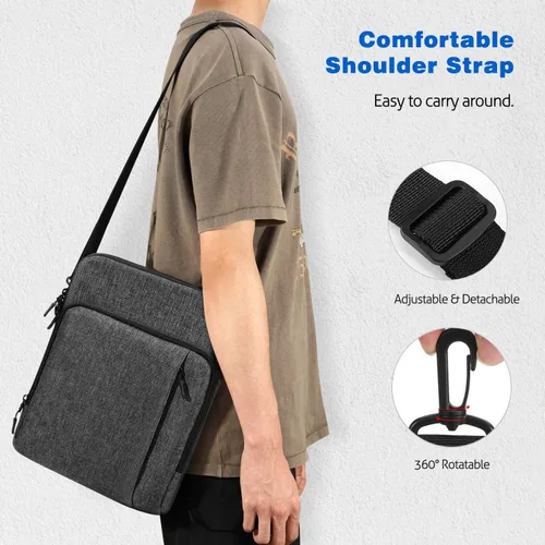Miniatura 7 de Dadanism Funda de transporte para tablet de 13.3 pulgadas para MacBook Neo de 13 pulgadas 2026, MacBook Air M5/M4 de 13 pulgadas, iPad Air M4/M3