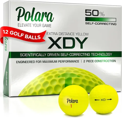 Miniatura 8 de Polara Self-Correcting Golf Balls – High-Performance Golf Balls with Soft Feel, Anti-Slice & Hook Correction, Exceeds USGA Limits, Dimple Design for
