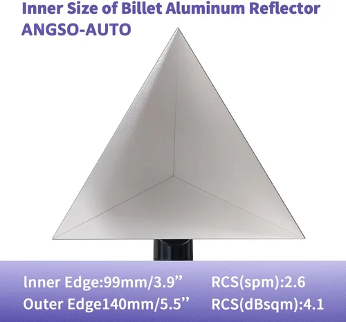 Miniatura 4 de Reflector de esquina de puntería por radar ADAS con herramienta de calibración de objetivo para vehículo con soporte para Honda Toyota Mazda Kia