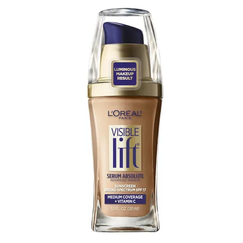 Miniatura 6 de L‘Oreal Paris, serum absoluto, levantamiento visible, antiedad, maquillaje, SP, Beige miel