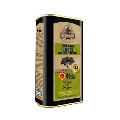Miniatura 8 de Ellora Farms, Aceite de oliva virgen extra griego, DOP con certificación de finca única, ganador del premio de oro múltiple, rastreable, primera
