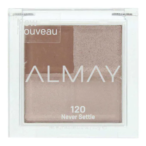 Almay Shadow Squad, Never Settle, 1 unidad, paleta de sombras de ojos, 120 Never Settle Nunca te conformes