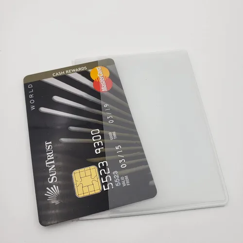 Miniatura 3 de Juego de 2 insertos transparentes de alta calidad para cartera de AG Wallets, Trifold, Billetera triple
