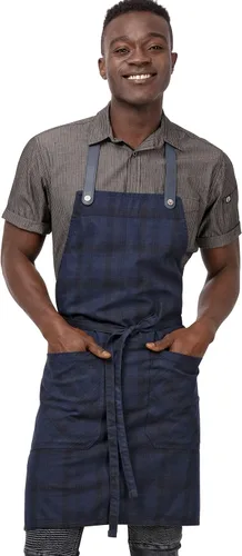Miniatura 4 de Chef Works Delantal con peto Olympia unisex para adultos
