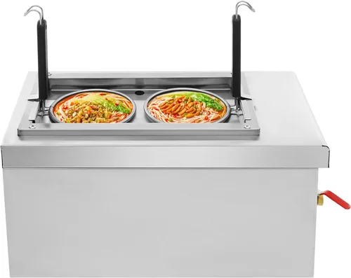 Miniatura 5 de Máquina de cocina de fideos de 2 agujeros, cocina de pasta comercial, fabricantes de pasta, horno de fideos de 2KW, herramienta de cocina de cocina