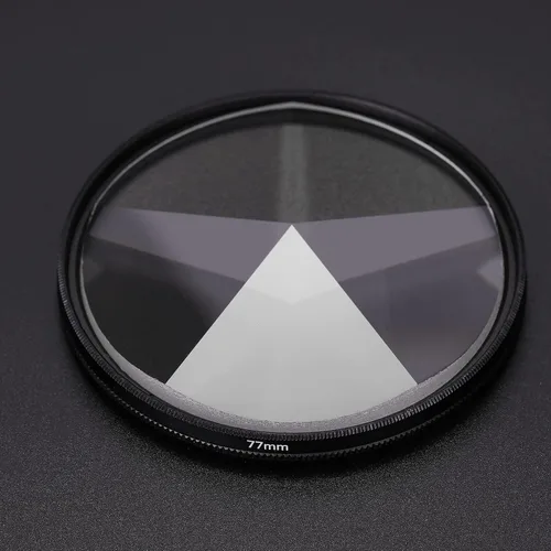 Miniatura 6 de Andoer Prisma de vidrio caleidoscopio, cámara de prisma de caleidoscopio de 3.031 in, filtro de vidrio, número variable de sujetos, accesorios