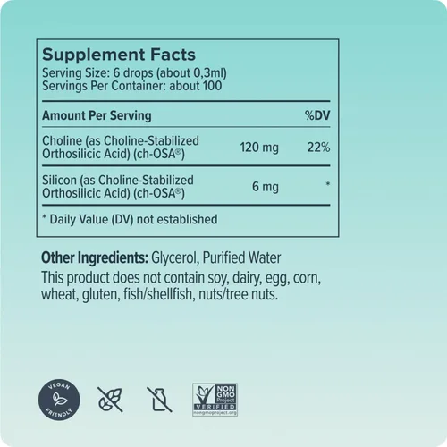 Miniatura 9 de Biosil Suplemento potenciador de colágeno – Gotas de 0.5 onzas líquidas, paquete de 2 – Activador patentado ch-OSA para piel, cabello, uñas