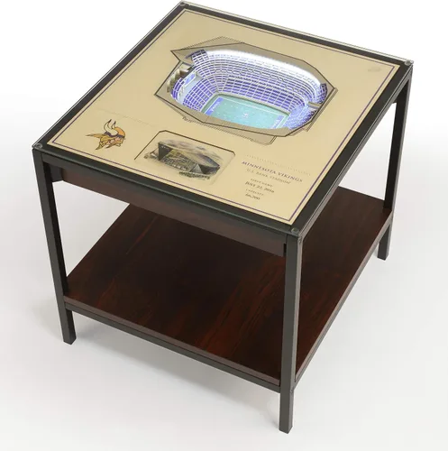 Miniatura 9 de YouTheFan NFL - Mesa auxiliar iluminada StadiumViews de 25 capas