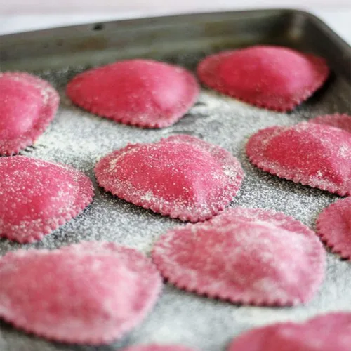Miniatura 6 de Juego de cortador de sellos y rodillos para pasta, molde de prensa estriado de forma cuadrada redonda con mango de madera para máquina de ravioles