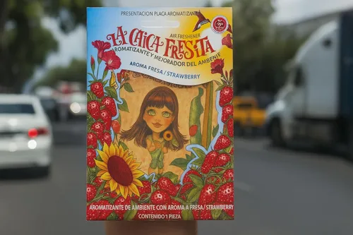 Miniatura 3 de 4 ambientadores Fresita Fresita Fresa Aromatizante Fresa